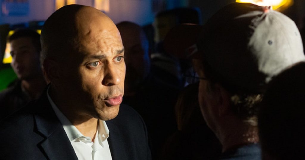 cory booker, reparations