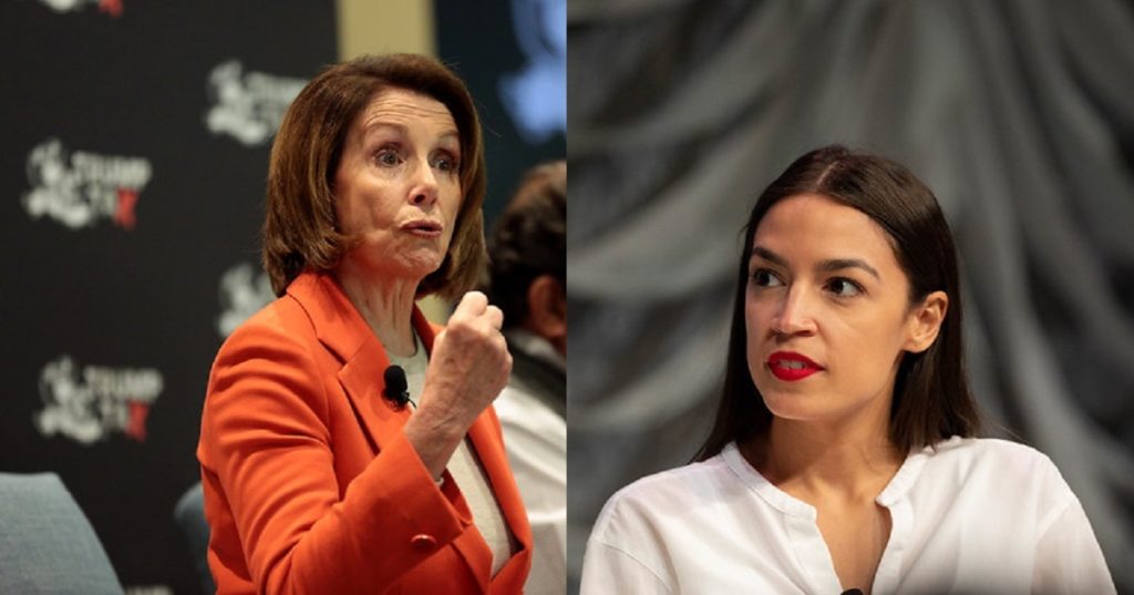 nancy pelosi, alexandria ocasio-cortez, AOC