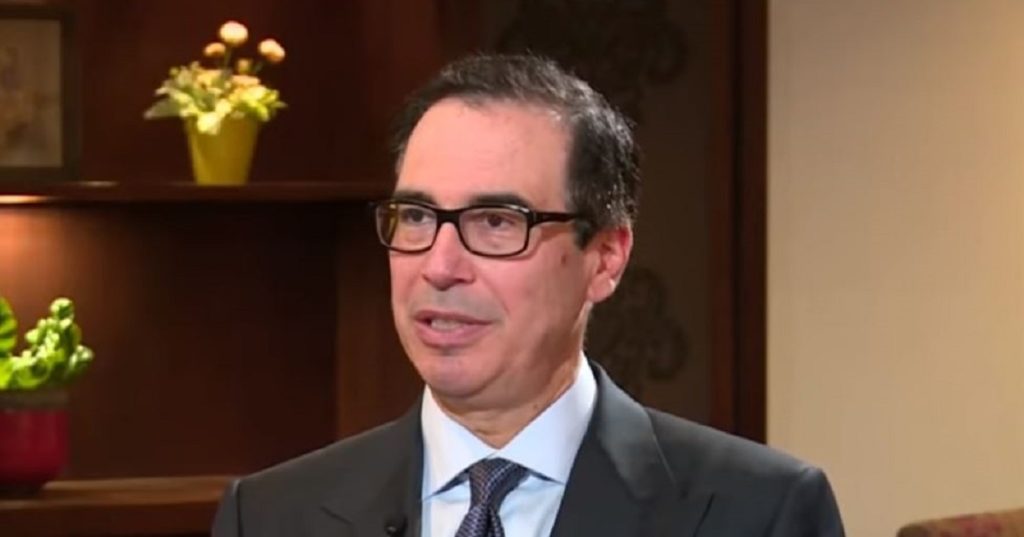 Steve Mnuchin, trump tax returns, department of justice backs treasurer