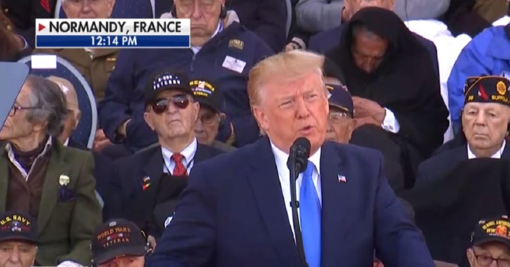 Trump Normandy Speech