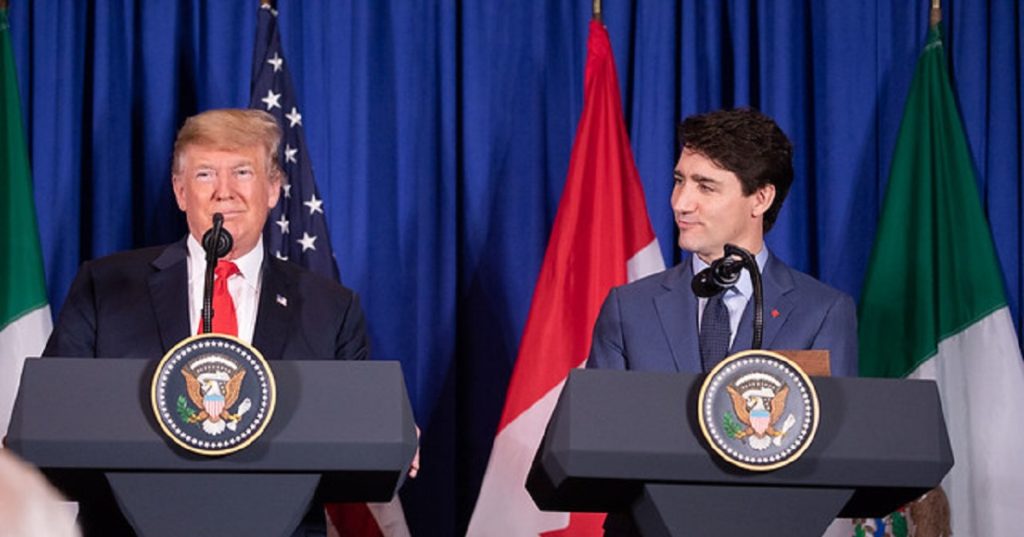 Trump and Trudeau