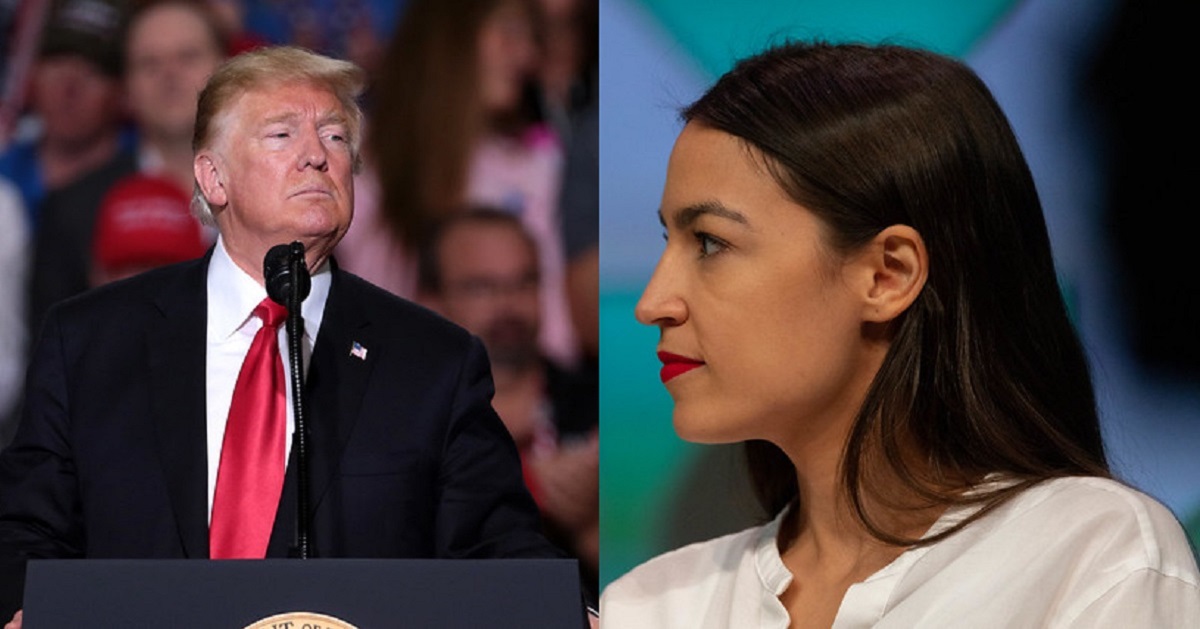 donald trump and ocasio-cortez