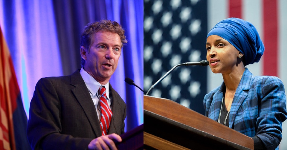 rand paul and ilhan omar