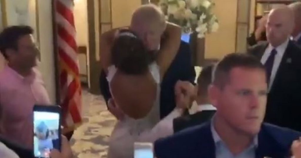 Trump at Wedding
