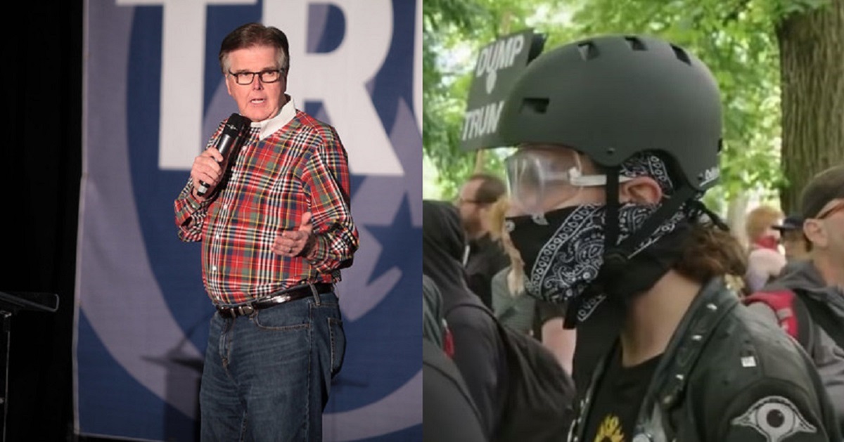 dan patrick tells ANTIFA stay out