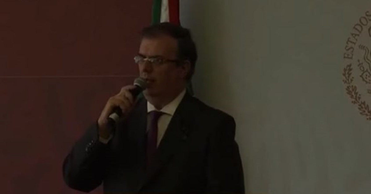 Mexico Secretary of Foreign Affairs Marcelo Ebrard