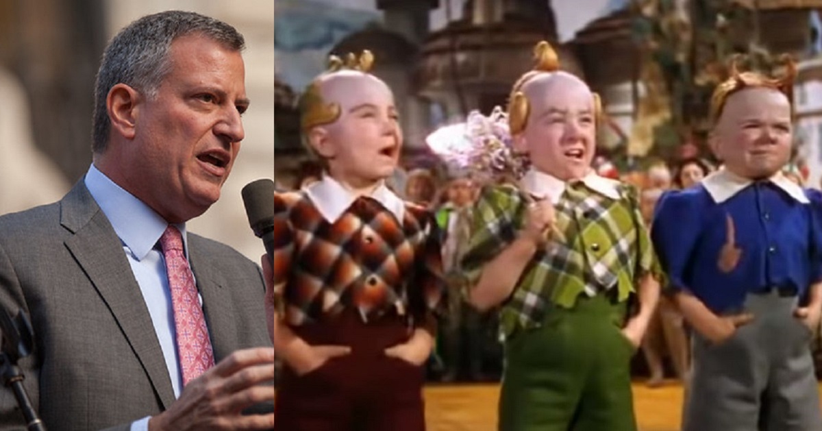 bill de blasio, munchkins