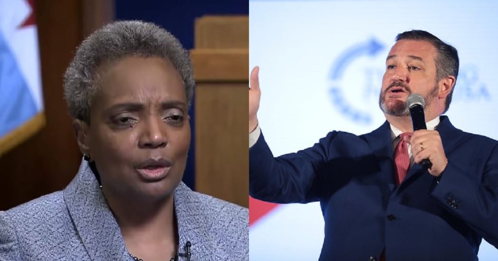 ted cruz, lori lightfoot chicago mayor