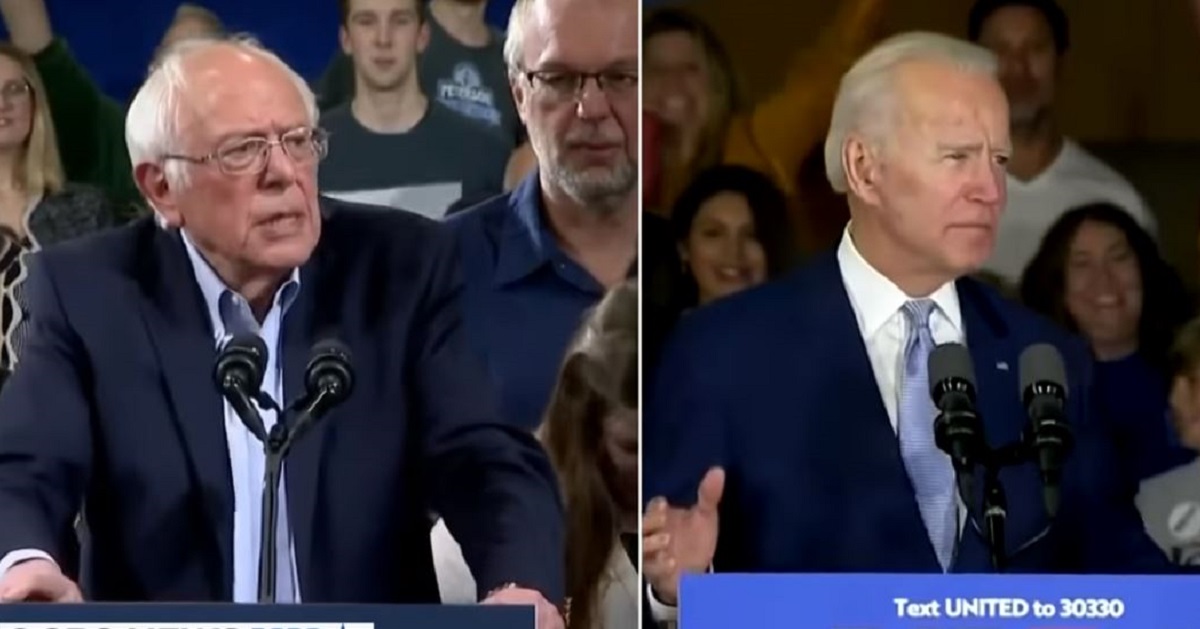 Sanders and Biden