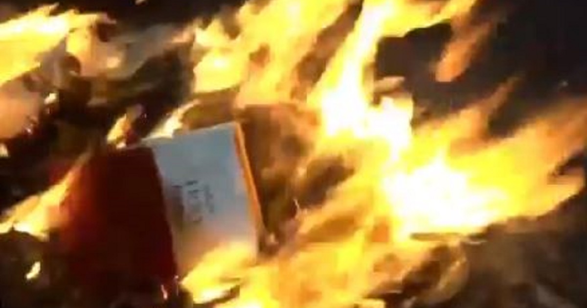 Burning Bible